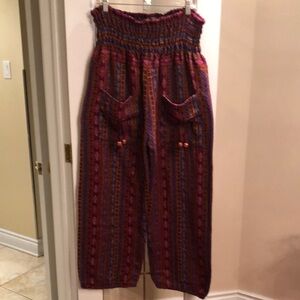Boho Wide Leg Pants